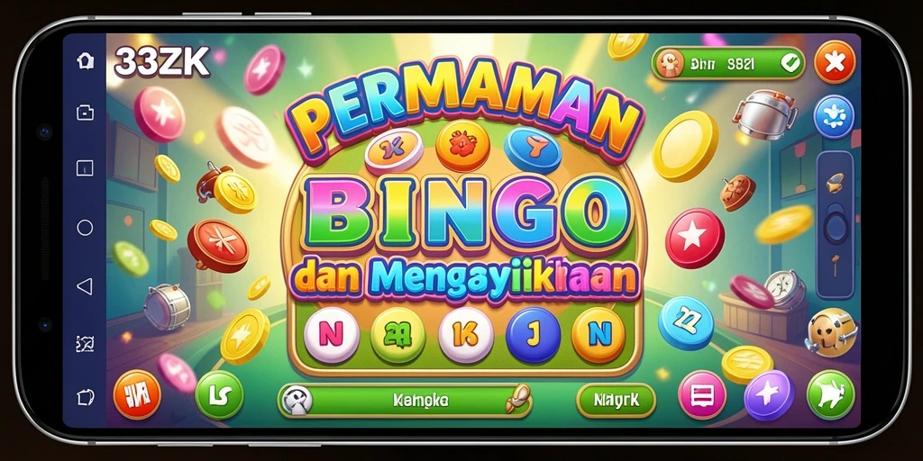 Tampilan gameplay Bingo di 33ZK yang seru dan interaktif.