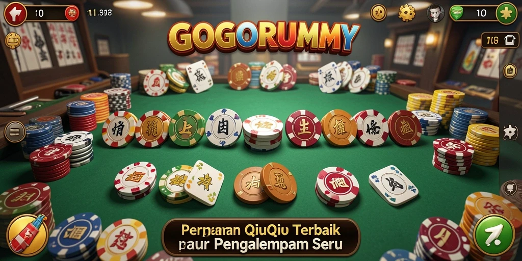 Tampilan gameplay QiuQiu yang menarik dan seru.