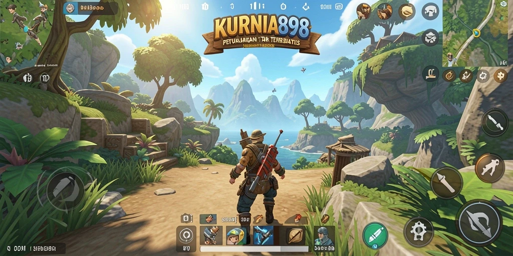 Tampilan menarik dari gameplay Open World KURNIA898.