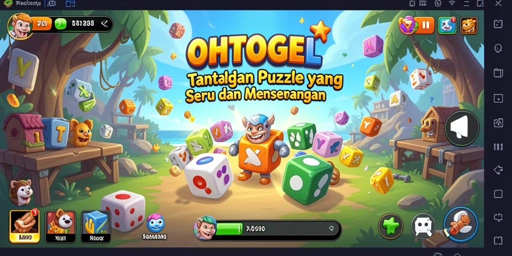 Tampilan gameplay OHTOGEL yang menarik dan penuh tantangan.